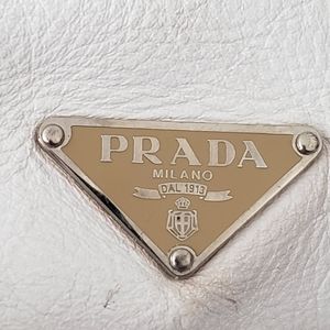 Vintage Prada Vitello Project Bag